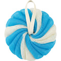 Xkdwp Spiral Mesh Ribbon Bath Pouf Sky Ivory - Product view